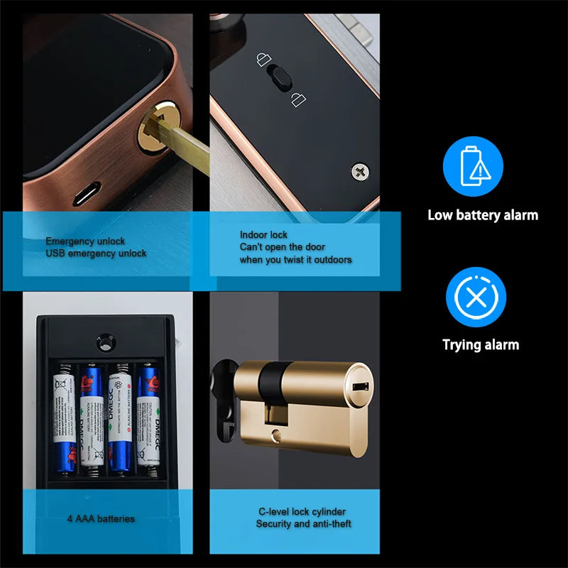 BioKey SecureSmart Tuya Wifi Door Lock