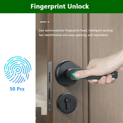 RAYKUBE M3 Smart BLE Digital Fingerprint Door Lock with Remote Unlock