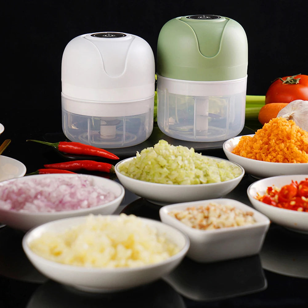 EcoChop USB Electric Food Masher & Mini Chopper