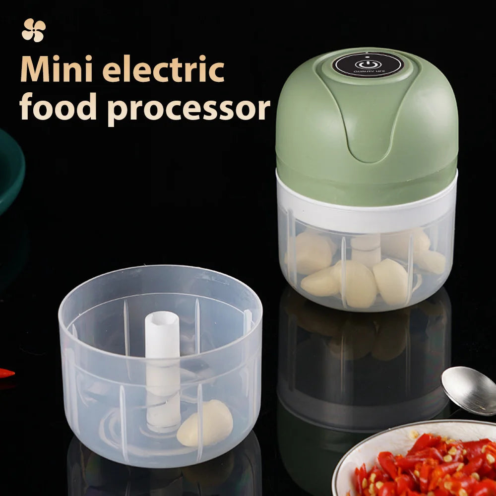 EcoChop USB Electric Food Masher & Mini Chopper