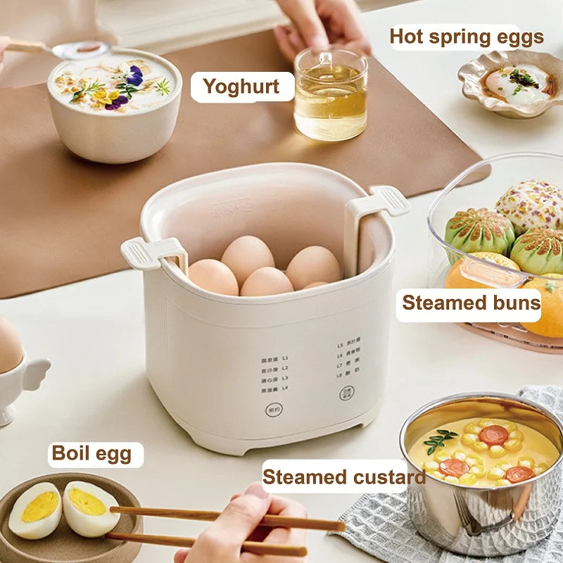 SmartChef 220V Automatic Egg Cooker & Breakfast Maker