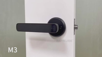 RAYKUBE M3 Smart BLE Digital Fingerprint Door Lock with Remote Unlock